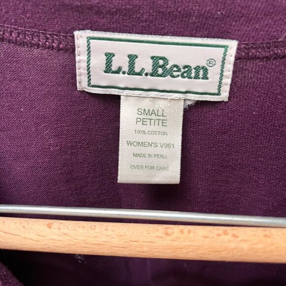 Vintage L. L.‎ Bean Women's Small Dress- Eggplant/Purple - Picture 2 of 4